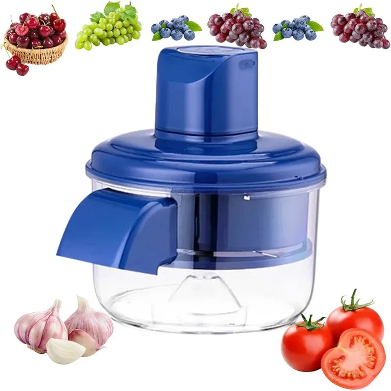 Automatic Grape Peeler, Electric Garlic Peeler, Small Household Rechargeable Fruit Kitchen Tool, Commercial Smart Fruit Machine.